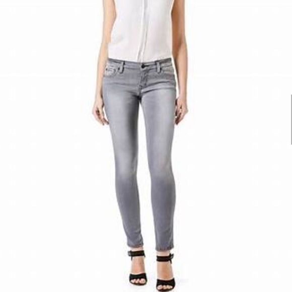 Level 99 mid-rise Liza Skinny Jeans in grey - Picture 4 of 4